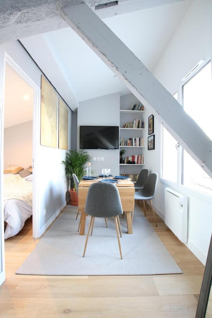 Guestready - Sunny Attic Apt Near Grand Theatre Bordeaux Exterior foto