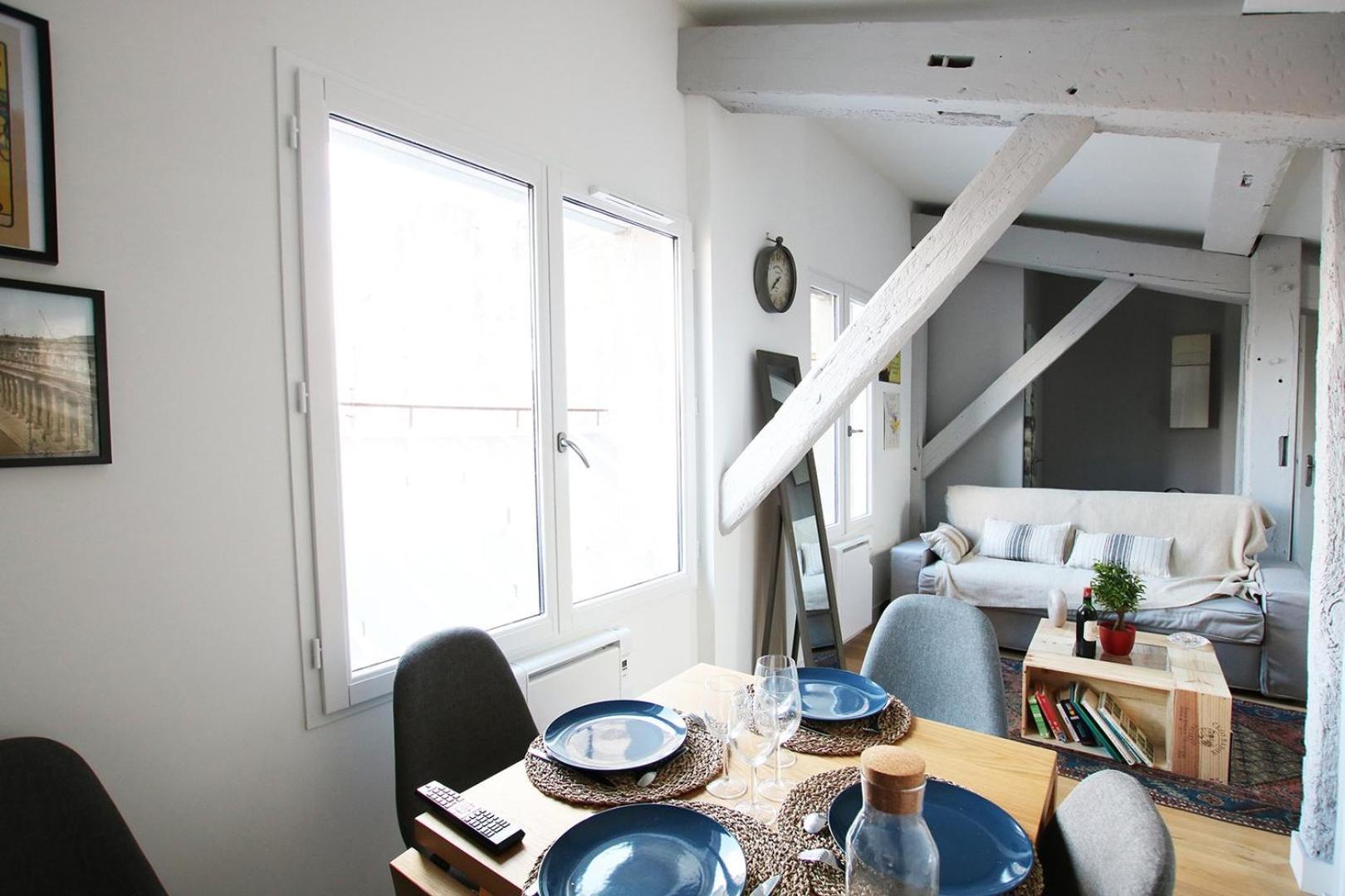 Guestready - Sunny Attic Apt Near Grand Theatre Bordeaux Exterior foto